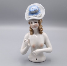 Large Antique Porcelain Half