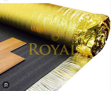 Royale Sonic Gold 5mm - Acoustic Underlay for Wood or Laminate