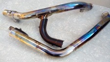 HARLEY DAVIDSON FXDL, FXDC, FXDB DYNA GLIDE EXHAUST HEADERS, FRONT DOWNPIPES