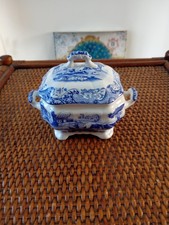 Spode Blue Italian Miniature