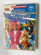 Lazytown Anyone Can Be a Hero Dvd (2007) Magnus Scheving Region 2 New & Sealed