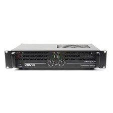 Vonyx VXA-2000 MKII 2 Channel Power Amplifier 1000W RMS for DJ & PA