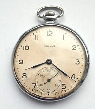 Vintage pocket Watch MOLNIJA, SOVIET/USSR cal CHK 6 Collection Antique 4.1954s.