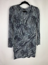 Torn By Ronny Kobo Mini Dress Size M Gray Long Sleeve