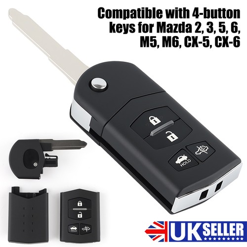 Button flip key case for - button,