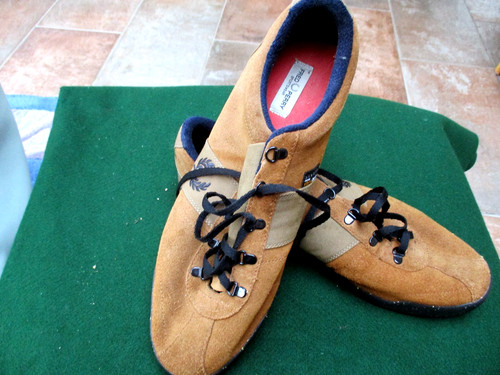 Vintage fred perry brown suede - brown,