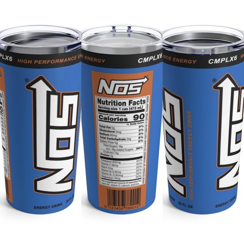 Nos energy drink tumbler - nos,