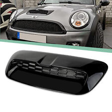 For 2007-13 Mini Cooper S R56 R55 R57 R58 Black Front Air Hood Bonnet Scoop Vent