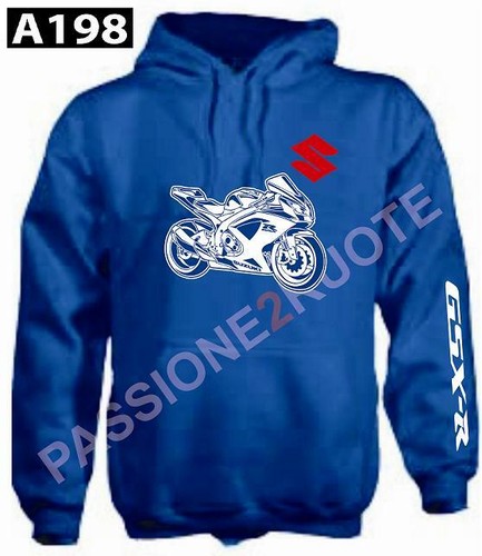 Hoodie gsxr blue sweatshirt - gsxr,