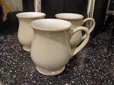 DENBY LINEN  CRAFTSMAN MUGS X