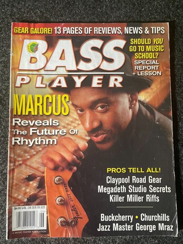 Bass player marcus miller - bass,