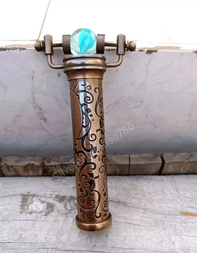 Antiqued brass kaleidoscope - antiqued,
