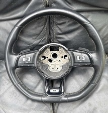 VW Golf MK7 MK7.5 Flat Bottom DSG Steering Wheel. GTD, GTI, R  