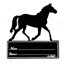 Horse Name Plate Stable Door