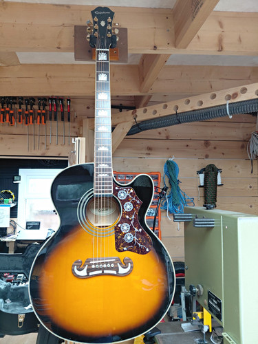 Epiphone masterbilt 200ce - epiphone, ej-200ce