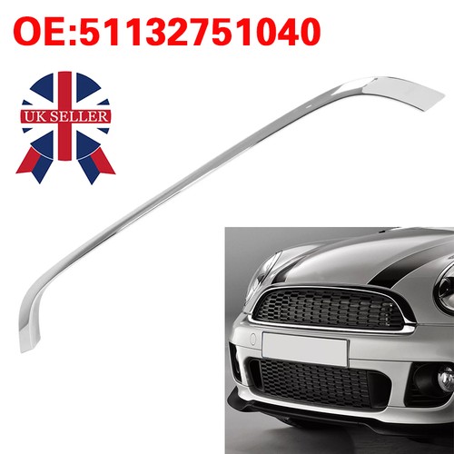 Chrome upper grille surround - upper,