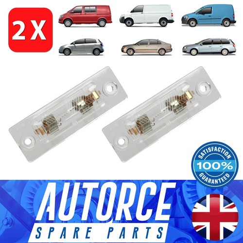 Rear number plate - 2x,