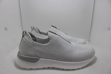 SHOES/FOOTWEAR - Scholl Orthaheel Maggie white silver  slip on shoe