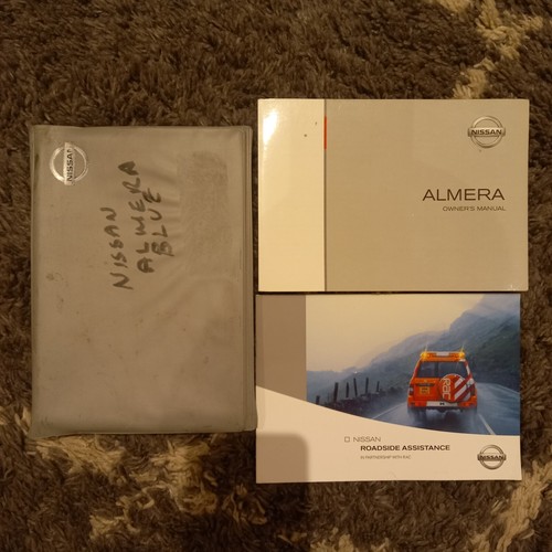 Nissan almera owners manual - nissan,