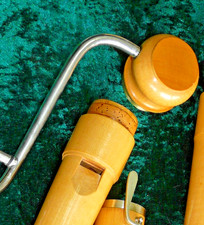 Beginner/Switcher/Beginner LOT! Tuju bass recorder Moeck, 3(2) keys, German