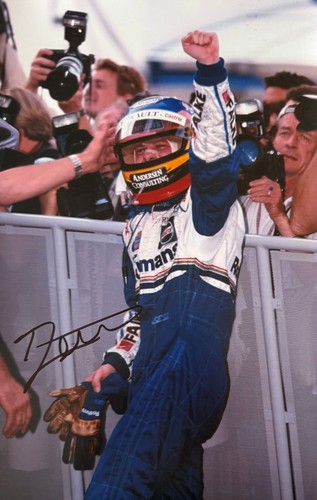 Jacques villeneuve hand signed - jacques,