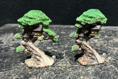 Miniature fairy garden tree - x2,