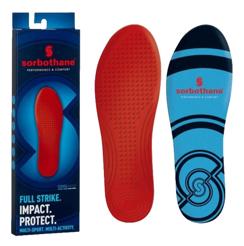 Sorbothane full strike - strike, shoe