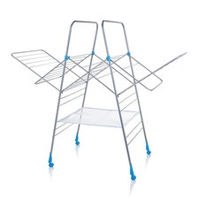 Minky Automatic Multidry 25m Clothes Airer | Indoor / Outdoor | Wheels | Silver