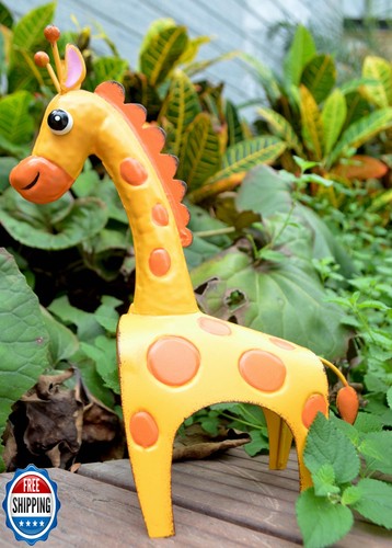 Giftme metal giraffe garden - 5,
