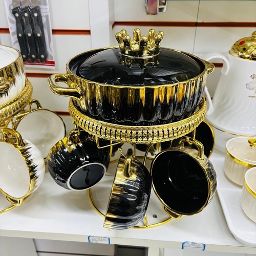 Ceramic soup bowls - soup, 6