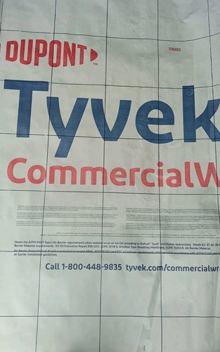 Tyvek commercialwrap 10ft - tyvek,