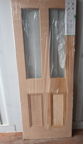 Victorian oak light - light, clear