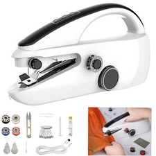 Handheld Sewing Machine Cordless Home Hand Held Mini Portable Stitch Clothes UK