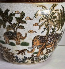 Vintage Asian Meiji Satsuma HP