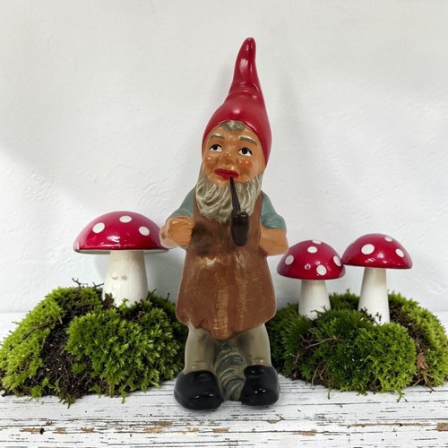 Vtg heissner garden gnome - heissner,