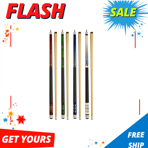 New set pool cues - 4, 58in