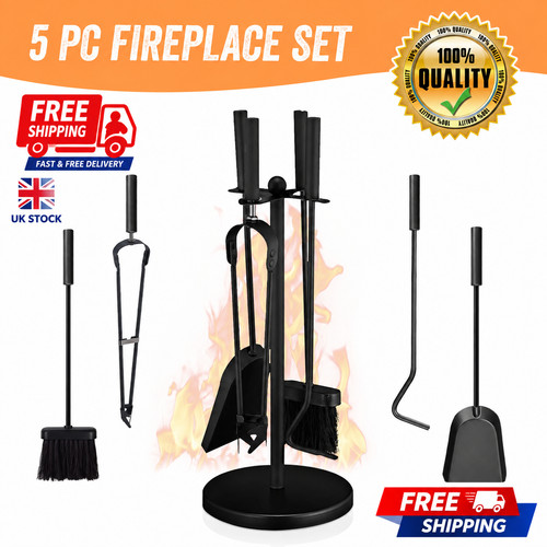 Heavy duty fireplace companion - heavy,