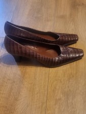 Women Shoes Leather  Brown 7.5