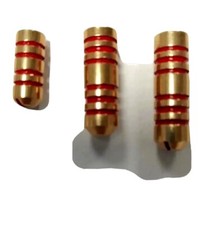 Ilba Tondo Brass Red Ringed
