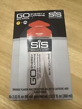 SiS GO Isotonic Orange Gel Sachets - 6 x 60ml