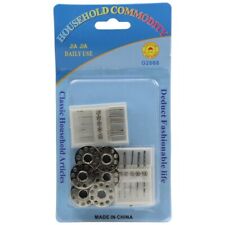Domestic Sewing Machine Kit Parts 6 Bobbins + 10 Needles