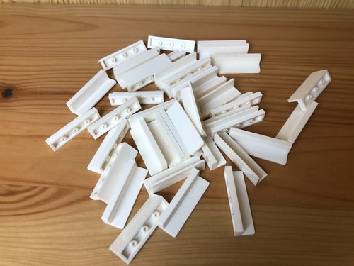 Lego 40x 30413 white - 30413,