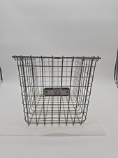Vtg Lyon Wire Metal Gym Locker