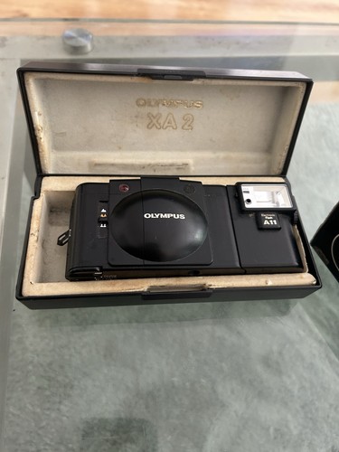 Olympus xa2 black - olympus,
