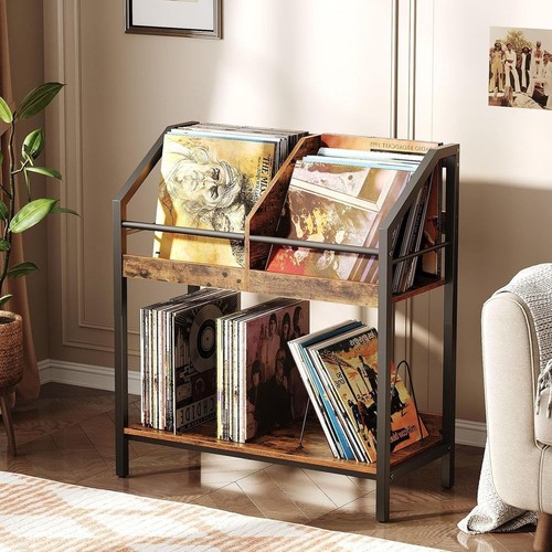 Tier vinyl record storage - 2-tier,