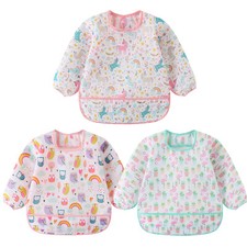 3 Pack Long Sleeve Bib Outfit