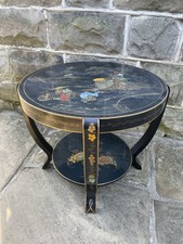 Antique Black Lacquered