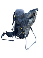 Deuter Kid Comfort 2 Toddler Child Carrier Hiking Backpack Two Tone Gray EXC!!