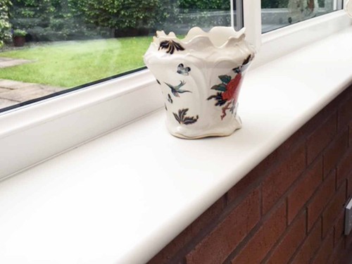 250mm white pvc - 2m,