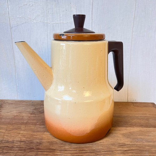 Vintage french enamel coffee - enamel,